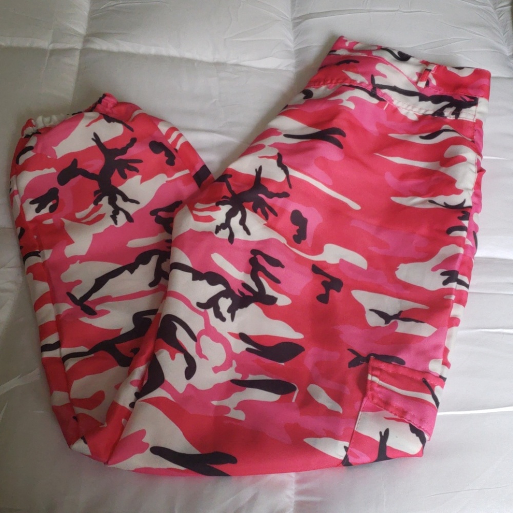 Pink Camo Pant Joggers